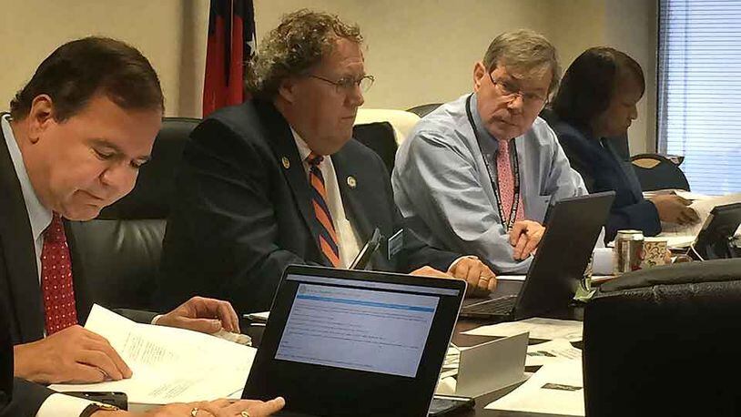The Georgia Composite Medical Board meets in 2017. A new report says the panel imposes serious penalties against physicians less often than almost any other medical regulatory body in the country.