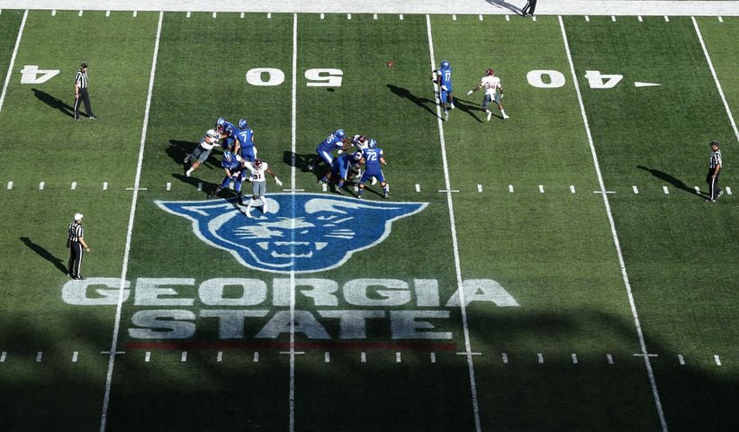 Photos: Georgia State plays at former Turner Field site