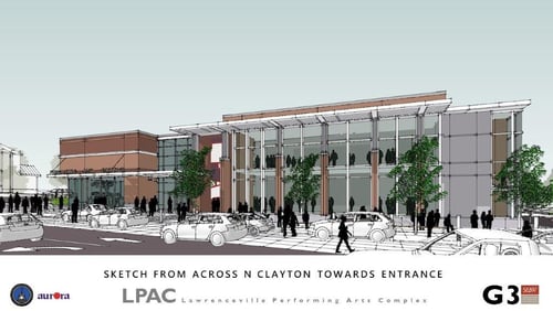 Lawrenceville City Council approved a $31 million arts complex expansion project.