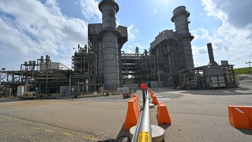 The exterior of Georgia Power’s Plant McDonough-Atkinson is shown on Wednesday, June 8, 2022. (Hyosub Shin / Hyosub.Shin@ajc.com)
