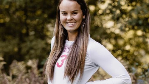 Aquinas College (Mich.) volleyball player Chloe V. Mitchell parlayed her social media following into sponsorship deals and is helping other college athletes do the same.