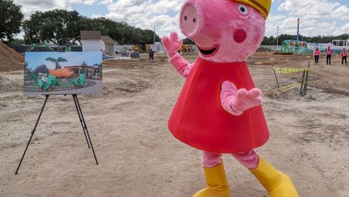 Peppa Pig is getting her own theme park