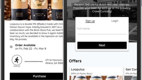 CraftCellr lets craft beer lovers reserve their purchases and pay online, then pick up their purchases. CONTRIBUTED BY CRAFTCELLR