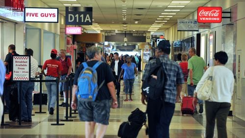 Hartsfield-Jackson Atlanta International Airport. HYOSUB SHIN / HSHIN@AJC.COM