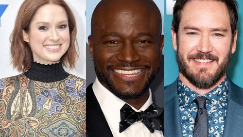 Ellie Kemper, Taye Diggs and Mark-Paul Gosselaar are coming to the 7th annual aTV Fest February 7 to 9, 2019. CREDIT: Getty Images