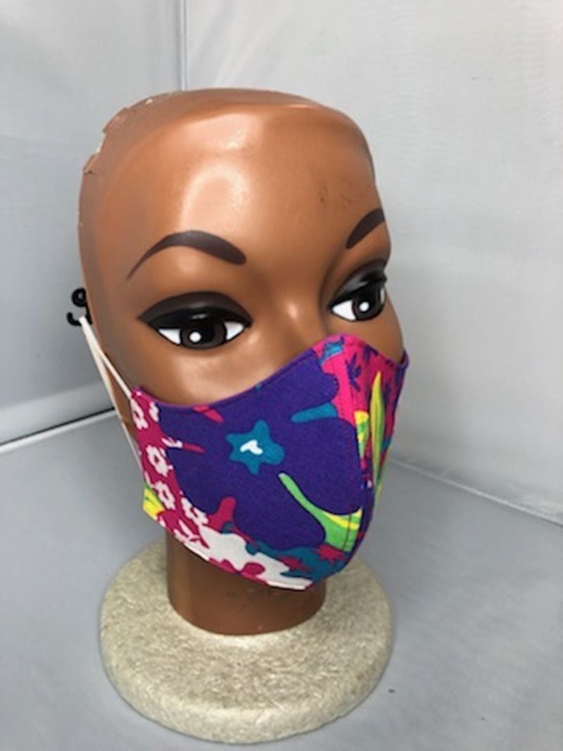 Olivia Boykin, an Atlanta-based dress designer who runs the clothing brand No Instructions, had been expecting a busy spring making prom dresses. But when schools began to cancel proms because of the coronavirus, she switched to making and selling masks. SUBMITTED PHOTO
