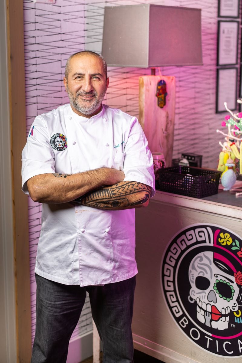 Mimmo Alboumeh is the chef-owner of Botica, located in the Peachtree Road space formerly occupied by Watershed. Courtesy of Botica