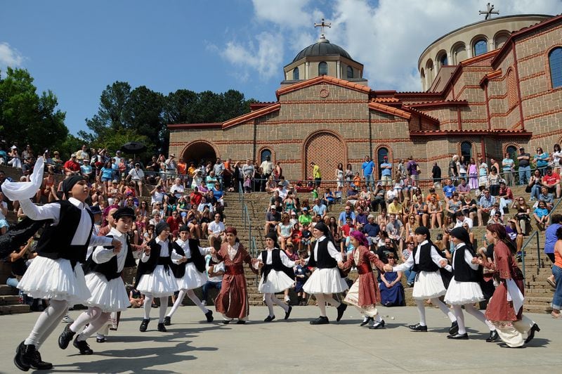 : Young dancers perform at the Marietta Greek Festival in Marietta.   BRENDA J. TURNER_KACOM.COM.