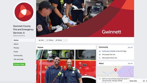 Gwinnett launches additional social media accounts to help keep the public informed. (Courtesy Gwinnett Fire and Emergency Services)