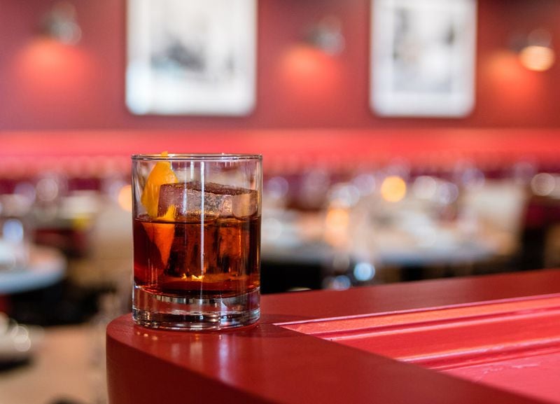 The draft Negroni is just one of your many beverage options at Bar Americano. CONTRIBUTED BY HENRI HOLLIS