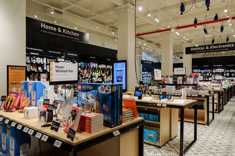Amazon's 4-star store in New York. (JORDAN STEAD / Amazon)