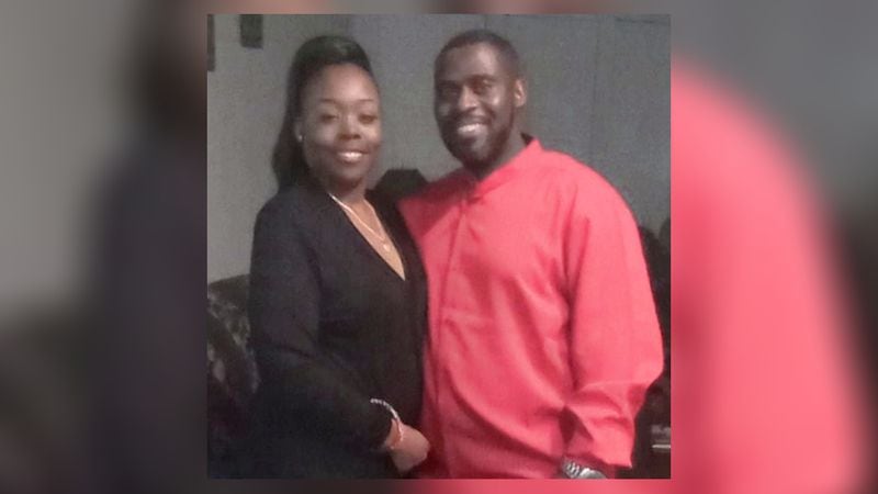 Tykeisha Dixon (left) and her husband Luke Henderson were reported missing from their Roswell apartment on Friday. Her body was found lying on a southern Illinois highway on Saturday morning, and Henderson has not been located.