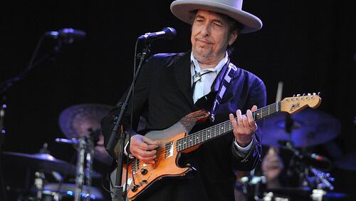 Legendary artist Bob Dylan performs at a music festival in France in 2012. Dylan finally picked up his Nobel Prize in Literature during a private ceremony in Sweden over the weekend.