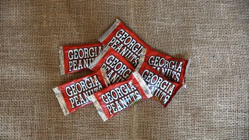 Souvenir packets of Georgia peanuts. Courtesy of Joy Crosby/Georgia Peanut Commission