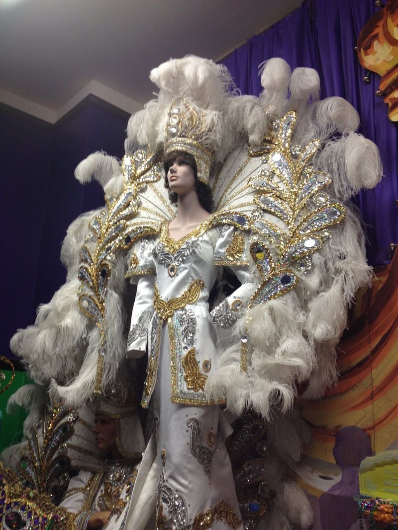 The Mardi Gras Museum of Imperial Calcasieu in Lake Charles claims to have the largest Mardi Gras costume collection in the South. Contributed by the Mardi Gras Museum of Imperial Calcasieu.