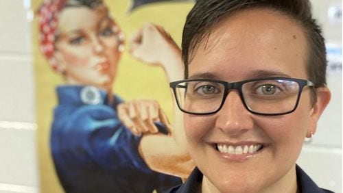 Kari Slaten, a Central Gwinnett High School teacher, has been named Georgia History Teacher of the Year