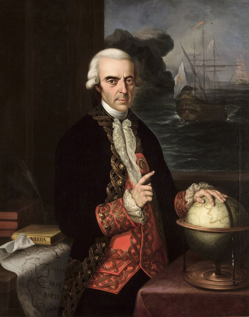 A portrait of Antonio de Ulloa, the first Spanish governor of Louisiana, will be on view at the Cabildo in New Orleans as part of a new exhibit. CONTRIBUTED BY LOUISIANA STATE MUSEUM