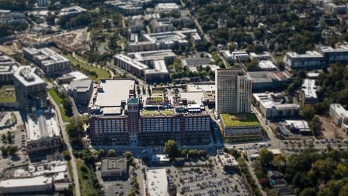 A rendering of plans to expand Ponce City Market. The site's developer said Nov. 10, 2020 it will add 500,000 square feet. (photo courtesy Jamestown)
