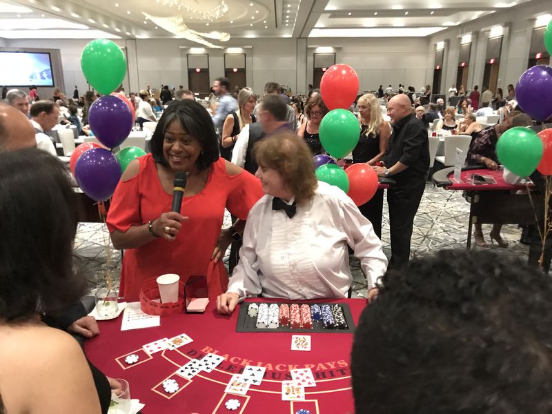 Jocelyn Dorsey emceed the Children's Restoration Network charity event at the Hotel at Avalon on July 14, 2018. For more than two decades, she has supported the charity which provides supplies to children in homeless shelters and group homes.