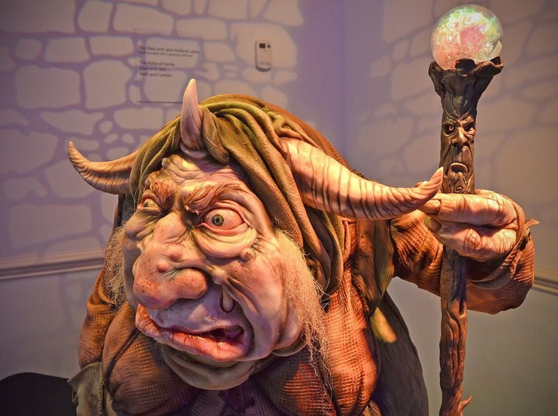 Elaborate appetizers were served at the first Labyrinth Masquerade Ball, including this goblin cake. CONTRIBUTED BY CENTER FOR PUPPETRY ARTS