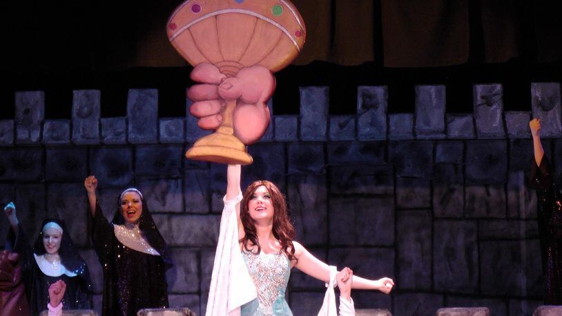 Earlier in her career, McKenzie Kurtz won a Shuler Award for her depiction of the Lady of the Lake in "Spamalot."
