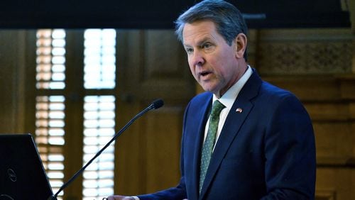 Brian Kemp is holding a press conference in the afternoon Tuesday with State School Superintendent Richard Woods to outline a plan to cut back on high-stakes tests in Georgia.