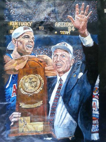 NCAA Championship art on display in Atlanta