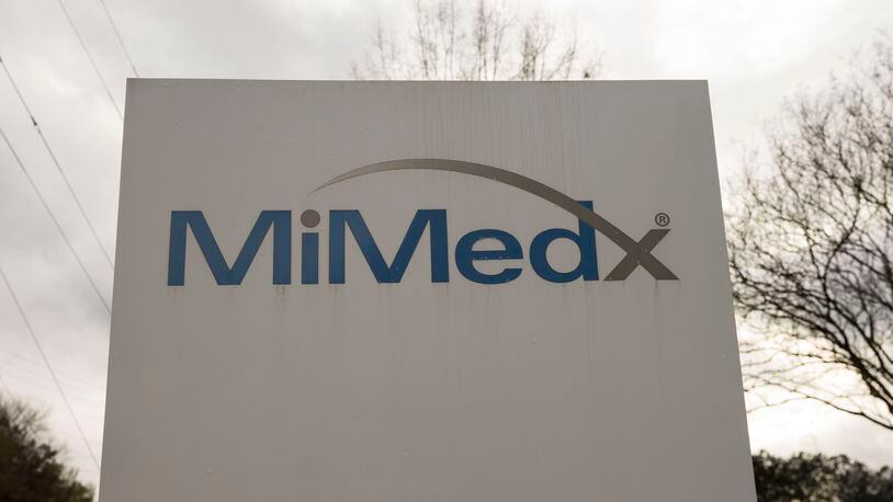 Last week, Marietta-based MiMedx Group, which sells human tissue grafts, announced it is cutting about 240 jobs. ALYSSA POINTER/ALYSSA.POINTER@AJC.COM