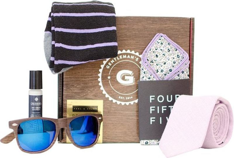 Keep him looking stylish with Gentleman’s Box. CONTRIBUTED
