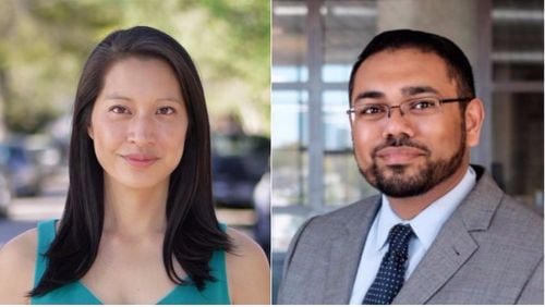 Bee Nguyen and Sachin Varghese will compete in a runoff for state House District 89 on Dec. 5, 2017.