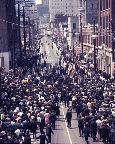 Martin Luther King Jr. funeral procession