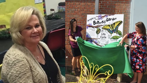 White Elementary School dedicated a butterfly garden to a paraprofessional who was killed in a crash.