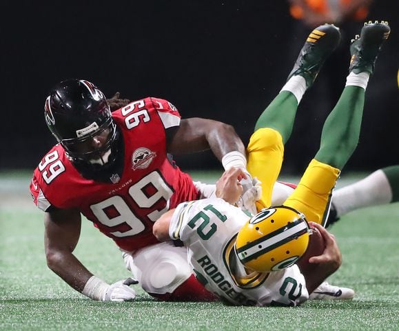 Photos: Falcons cruise to a win over the Packers