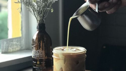 Avondale Estates-based Banjo Coffee serves cold brewed java.