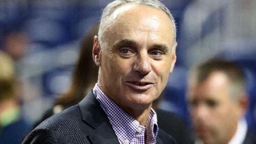 Baseball commissioner Rob Manfred. (Photo by Rob Carr/Getty Images)