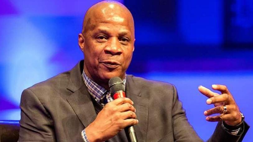 Darryl Strawberry was the keynote speaker during an “Epidemic of Hope” conference at Breiel Boulevard Church of God in Middletown. Strawberry struggled with addictions throughout his Major League Baseball career.