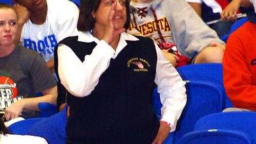 Southwest DeKalb girls basketball coach Kathy Walton.