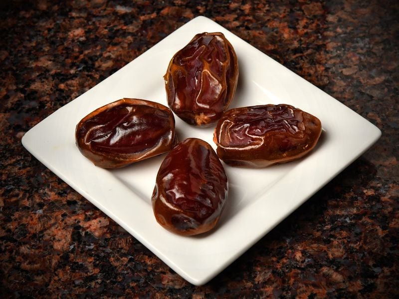 Dates can serve as a snack or be part of a recipe. (Styling by chef Ricardo Soto / Chris Hunt for the AJC)