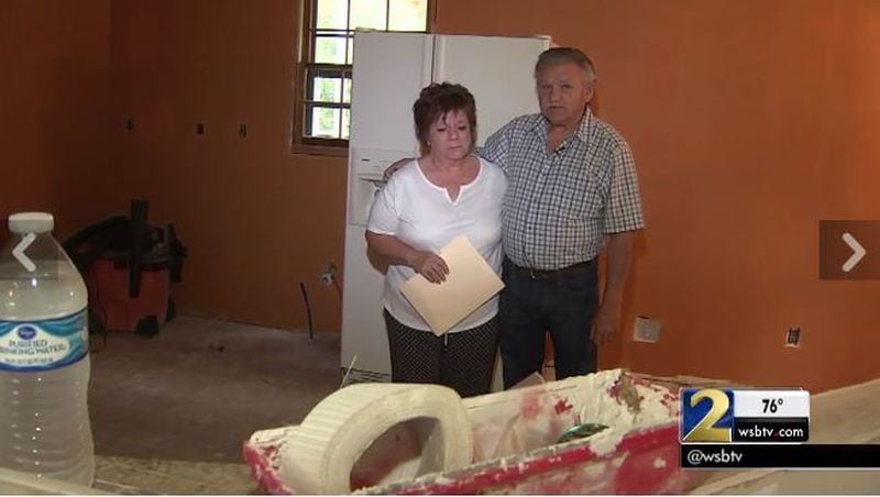 Judith and William Smith told police that Ronald Murphy took their money without completing home renovations. (Credit: Channel 2 Action News)