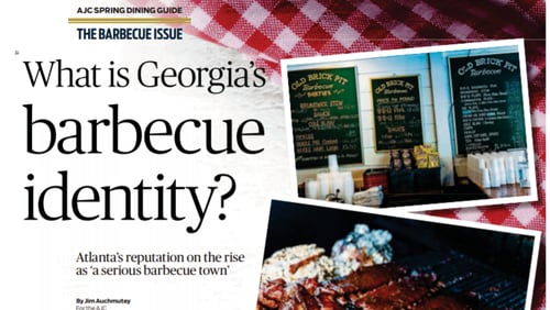 The AJC's guide to local barbecue was published online and in the Sunday editions of the AJC on April 28, 2019. (AJC ePaper)
