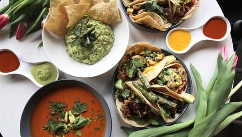 Estrella, a Yucatan-inspired restaurant on the BeltLine in the Old Fourth Ward, serves up tacos and margaritas that will virtually transport you to the Gulf of Mexico. Contributed by Bazati