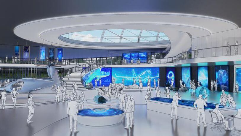 Delta Air Lines plans to launch a "Sustainable Skies Lab" and released this vision concept for it. Source: Delta