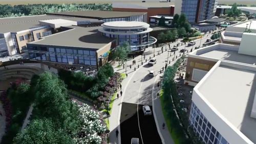 Gwinnett Commissioners have approved a $2.59 million contract for the Infinite Energy Center design renovation and expansion plans. Courtesy Gwinnett County