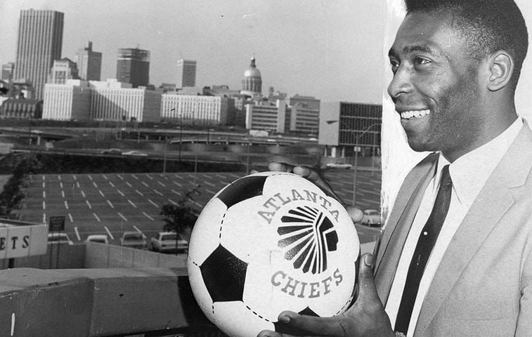 Pele played in Atlanta