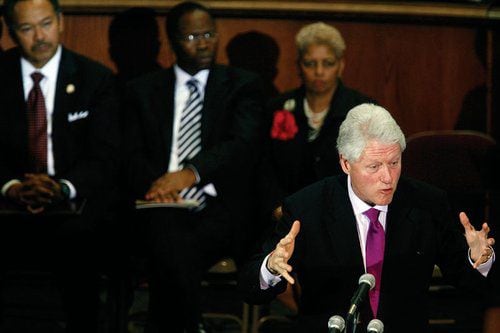 Bill Clinton in Atlanta