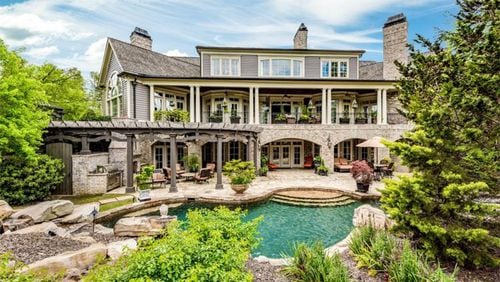Comedian Ron White is selling his Gwinnett County home in the River Club, an exclusive Suwanee golf community.