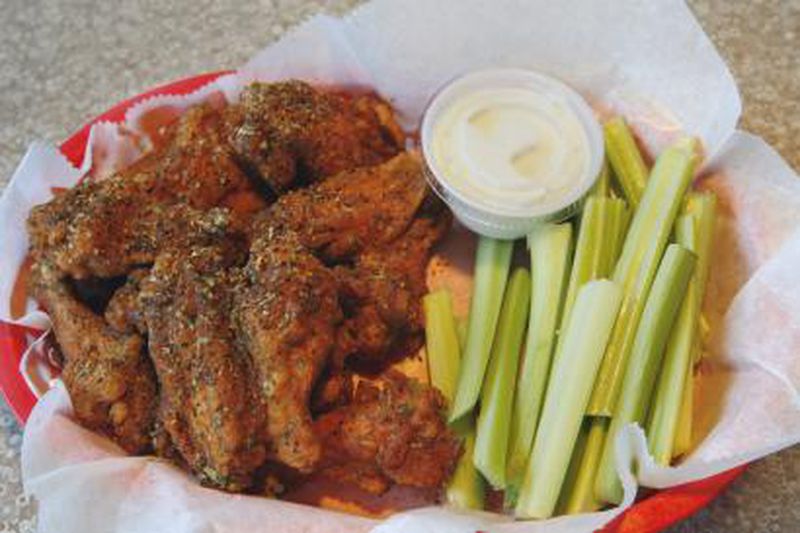 Wings from J.R. Crickets and other restaurants will be the featured menu item at the Wing and Rock Fest in Marietta Saturday and Sunday.