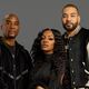 Jess Hilarious (center) with DJ Envy (right) and Charlamagne Tha God (left) is The Breakfast Club, a New York-based syndicated show that is heard now on 96/1The Beat. THE BEAT