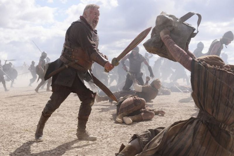 OF KINGS AND PROPHETS - An epic biblical saga of faith, ambition and betrayal as told through the eyes of the battle-weary King Saul, the resentful prophet Samuel and the resourceful young shepherd David - all on a collision course with destiny that will change the world. (ABC/Trevor Adeline) RAY WINSTONE