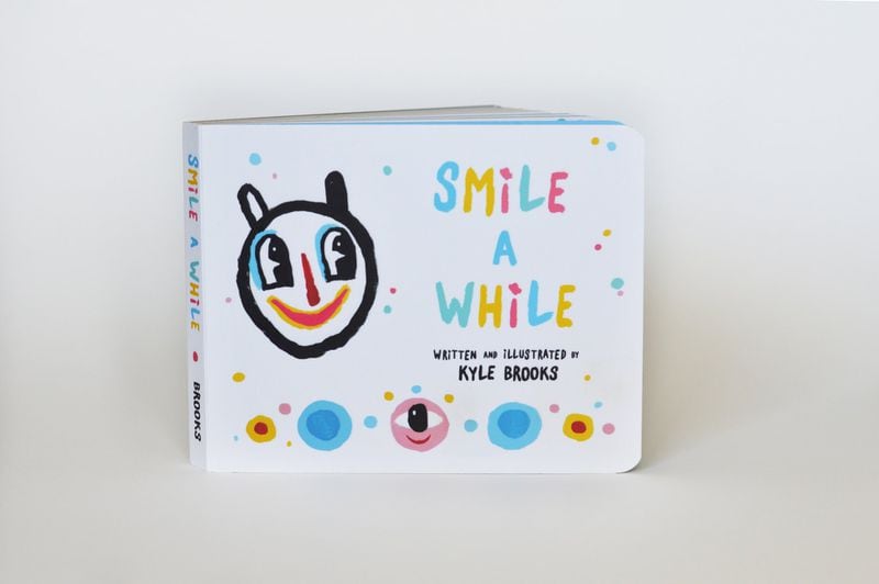 “Smile a While” is a collection of Kyle Brooks’ illustrations accompanied by a playful poem he wrote about the art of the grin. CONTRIBUTED BY AMANDA GREENE PHOTOGRAPHY